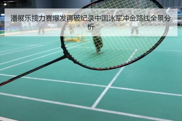 潘展乐接力赛爆发再破纪录中国泳军冲金路线全景分析